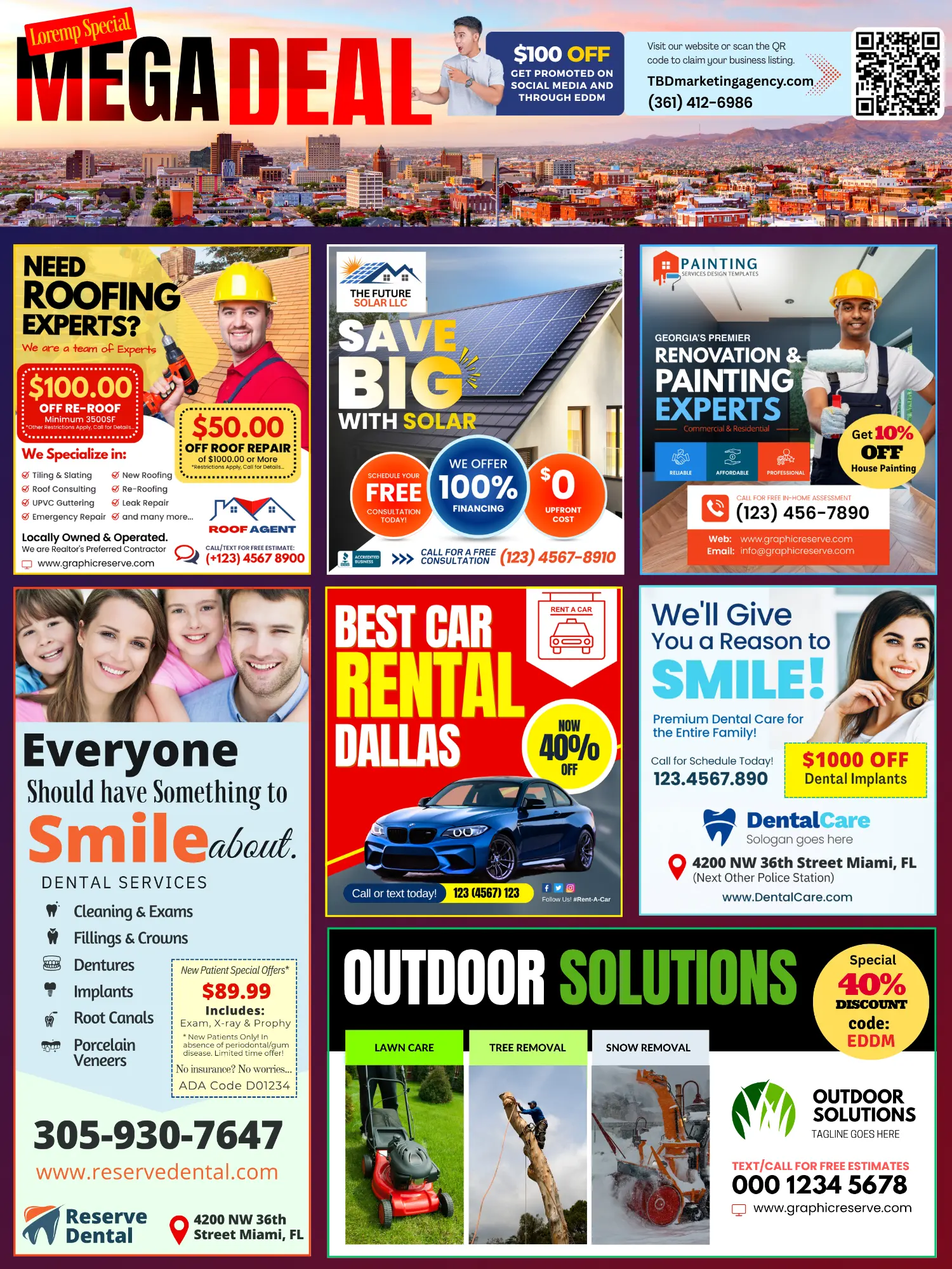 TBD Marketing direct mail EDDM